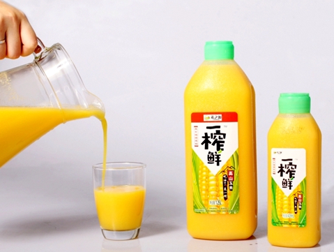一榨鮮玉米汁 
